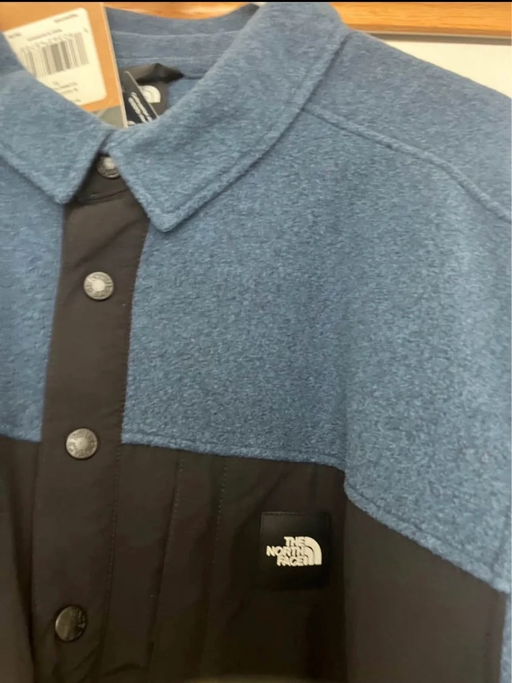 The North Face button front